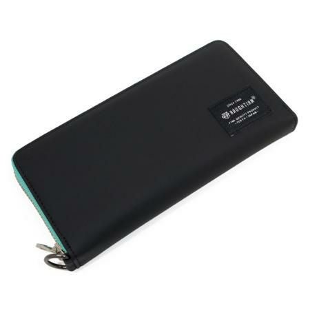 NAUGHTIAMのバッファローダブルラウンドGR長財布※値下げしました NAUGHTIAM(ノーティアム)ナイロンウォレットシリーズ ラウンド財布 長