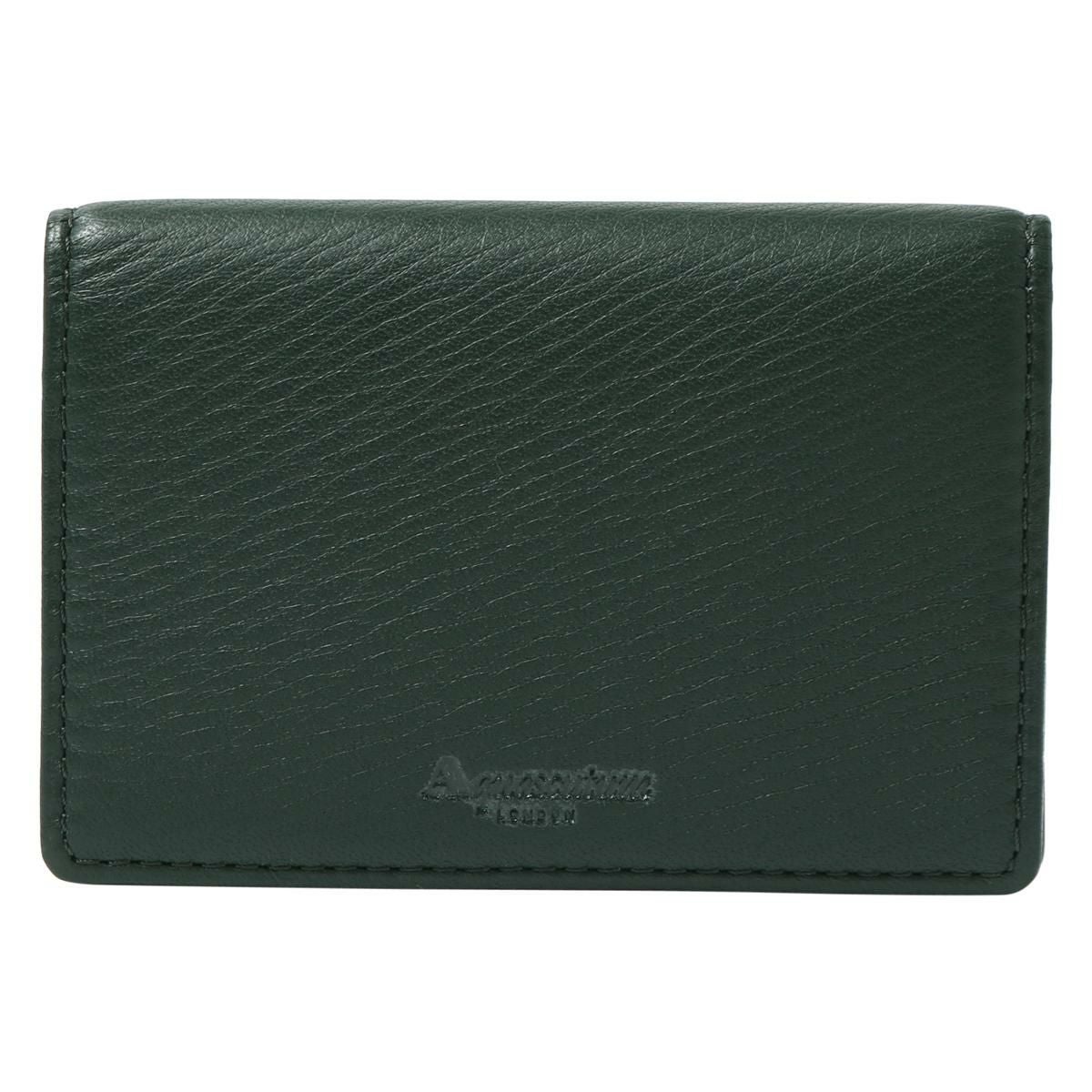 美品　アクアスキュータムAquascutum レザー調 緑 キャディーバッグ 美品 アクアスキュータムAquascutum レザー調 緑 キャディーバッグ