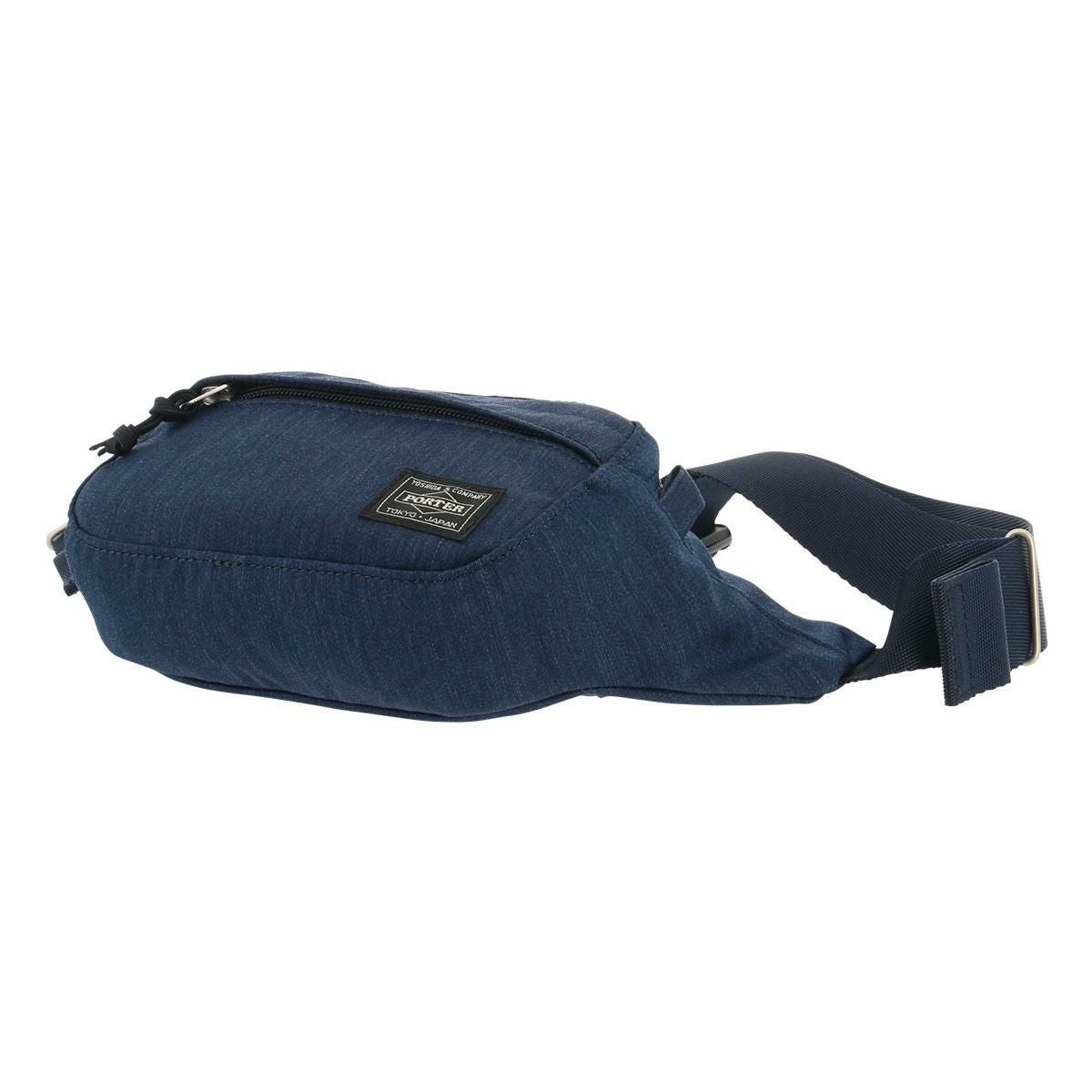 PORTER ボディバッグ ネイビー 日本製 ポーター デニム ウエストバッグ(S) 892-15105 PORTER DENIM 吉田