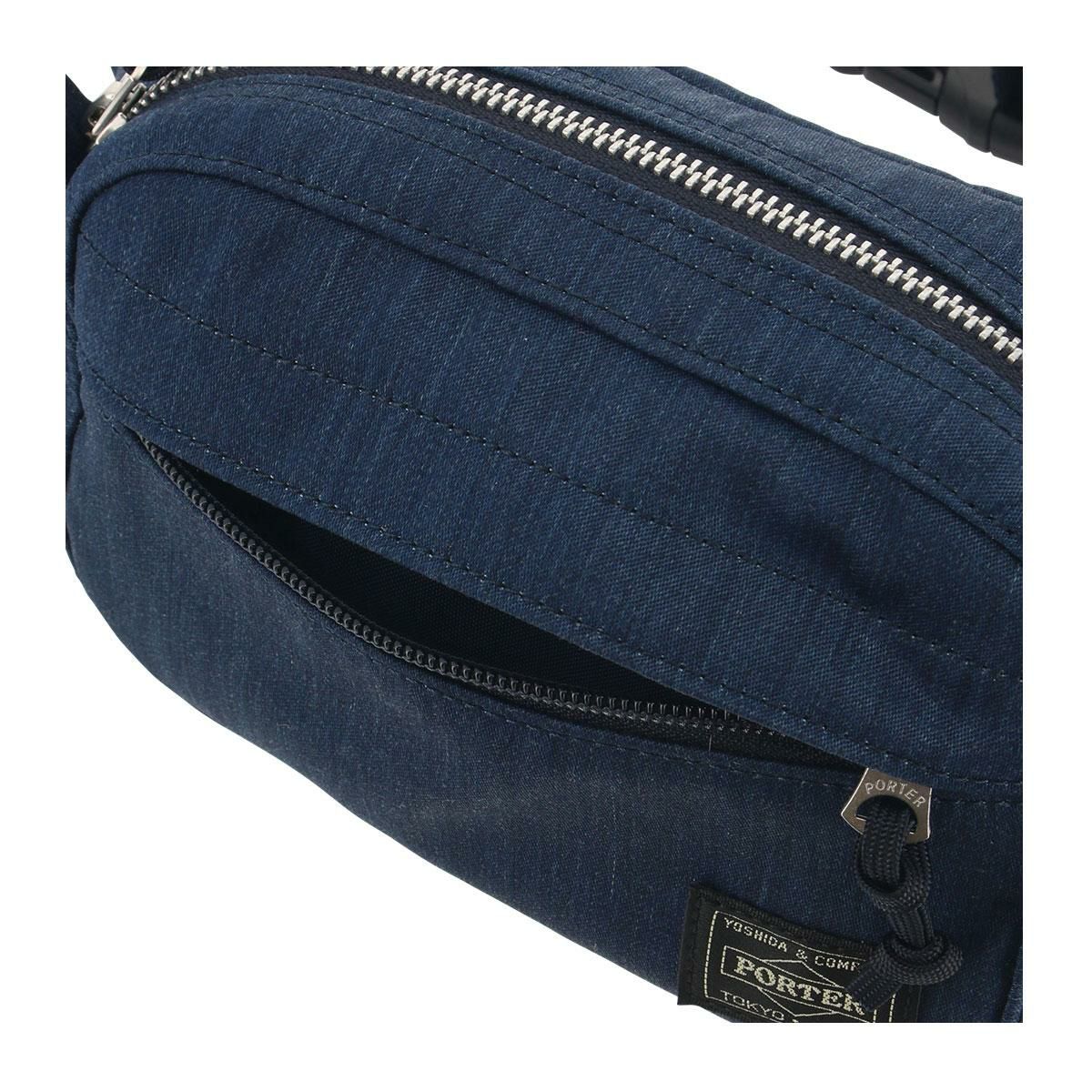 ポーター デニム ウエストバッグ(S) 892-15105 PORTER DENIM 吉田