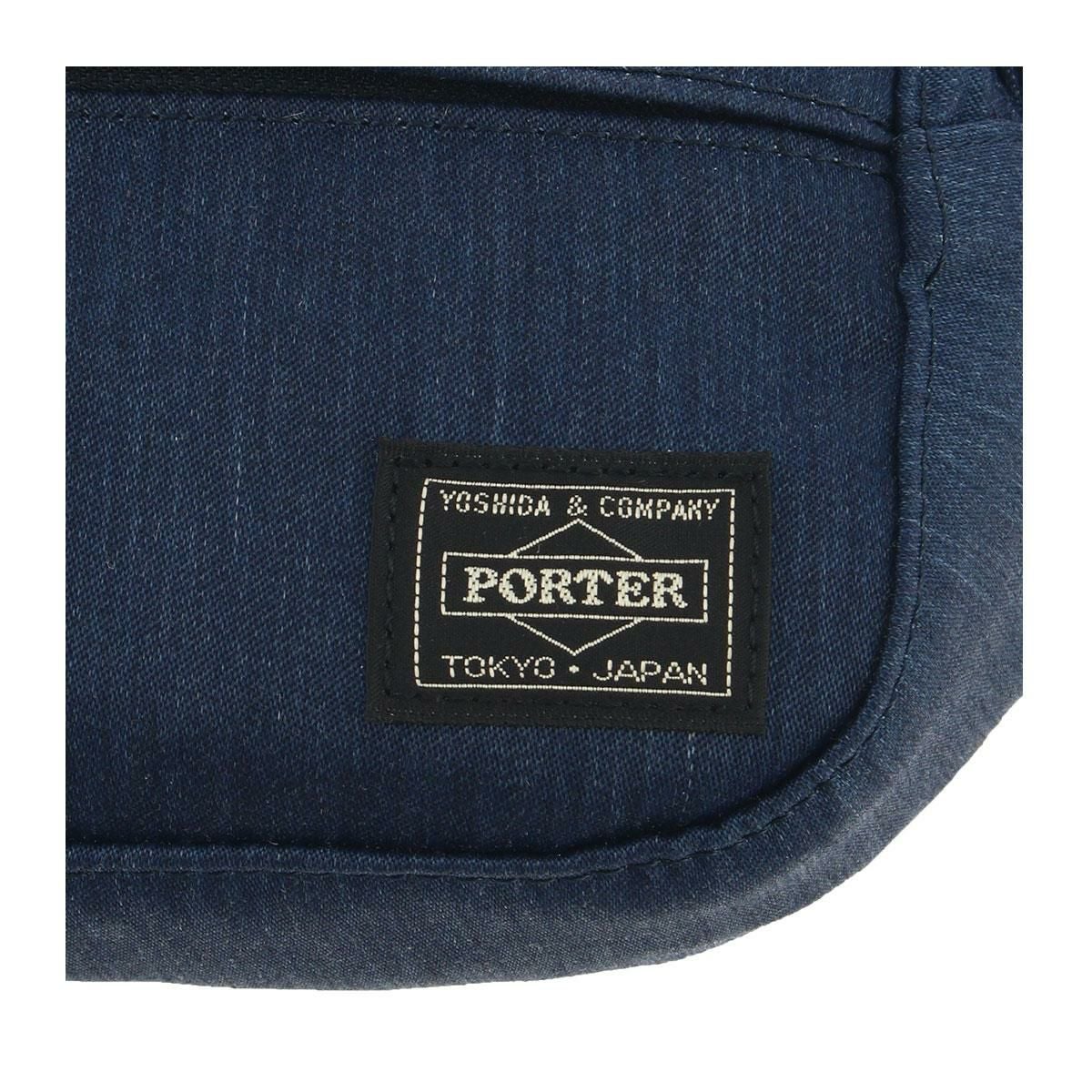 ポーター デニム ウエストバッグ(S) 892-15105 PORTER DENIM 吉田