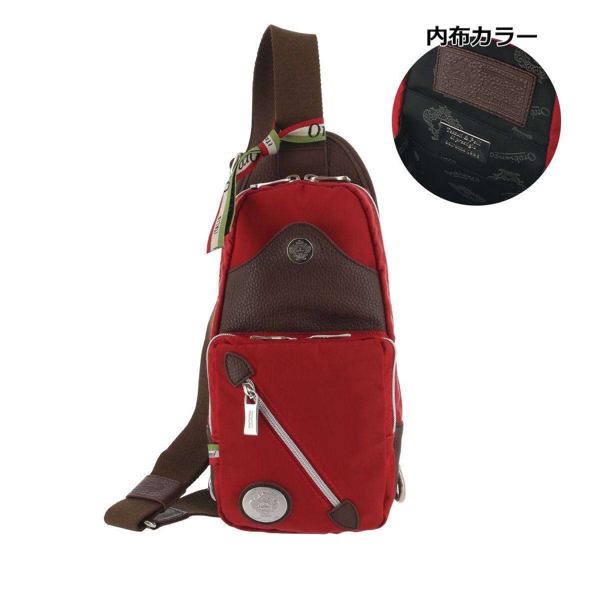 Orobianco ワインレッド ボディバッグ セール30%OFF】【日本正規品】Orobianco オロビアンコ GIACOMIO 13-H