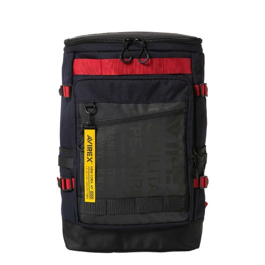 ネイビー×レッド