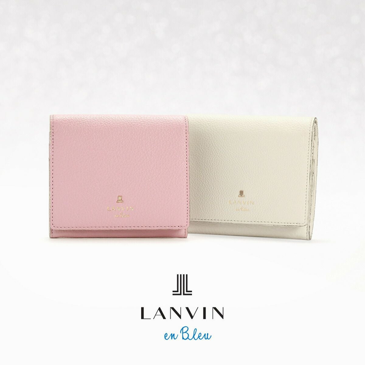 ランバンオンブルー 二つ折り財布 メラニー レディース 483222 LANVIN
