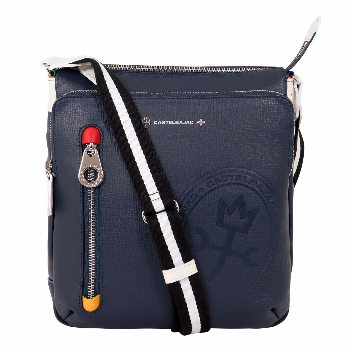 美品！CASTELBAJAC カステルバジャク　ショルダーバック　レザー　メンズ CASTELBAJAC（カステルバジャック） バッグ ショルダーバッグ メンズ