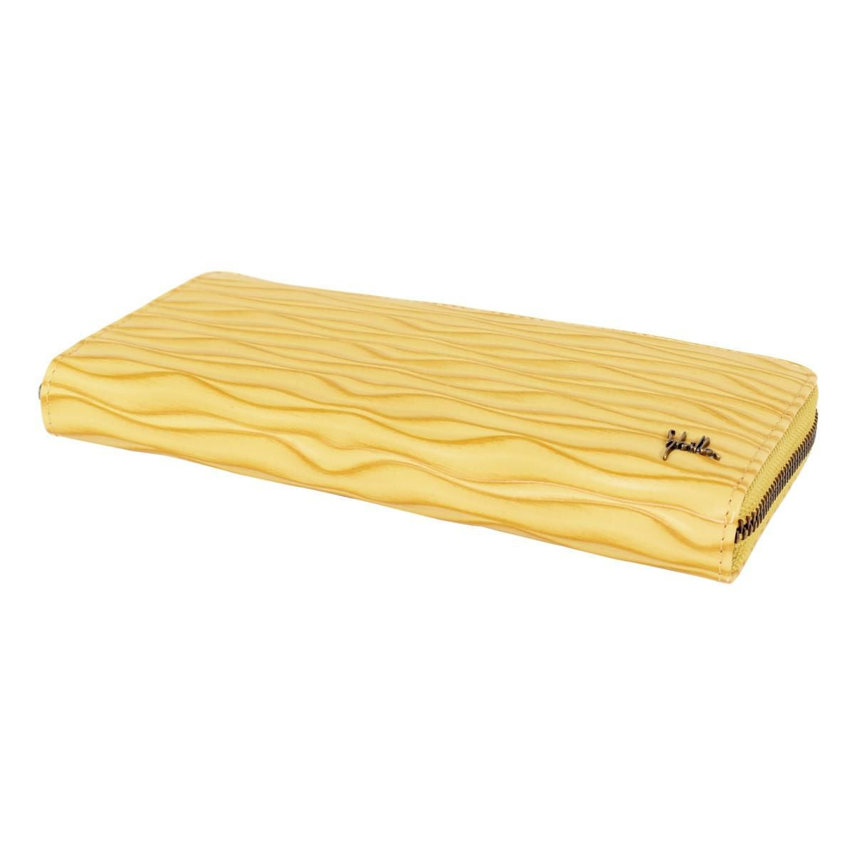 【美品】シビラ Sybilla 長財布 ロングウォレット L字ファスナー 黄色 Sybilla（シビラ） 最大47％ シルクロ 長財布 5470232 akz015