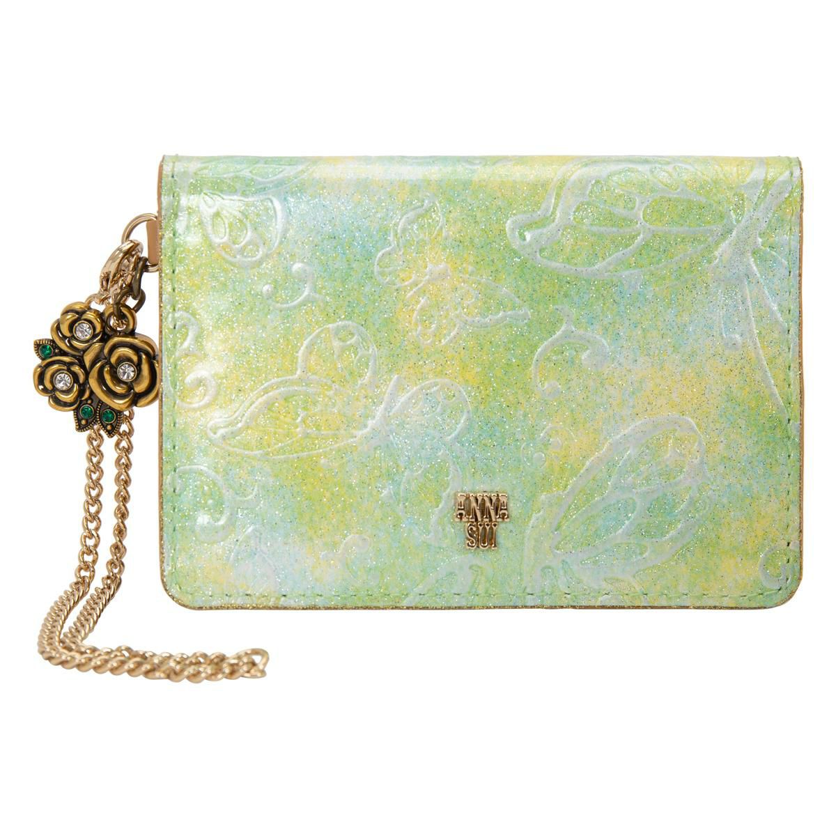 アナスイ パスケース レディース パピヨン 315814 ANNA SUI | 牛革 本