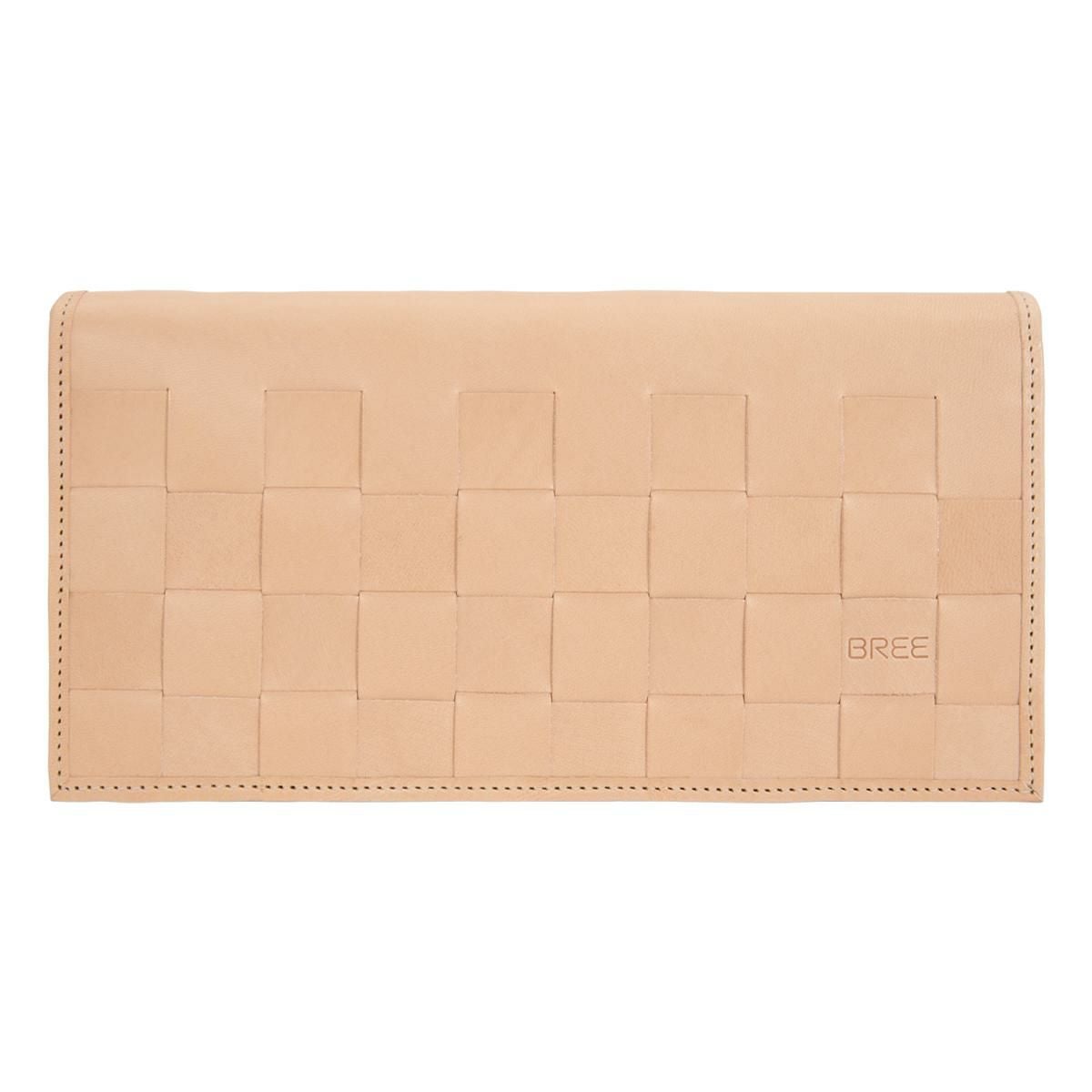 BREE.  長財布 BREE（ブリー） 【並行輸入品】ブリー 編込みが美しいレザー 長財布