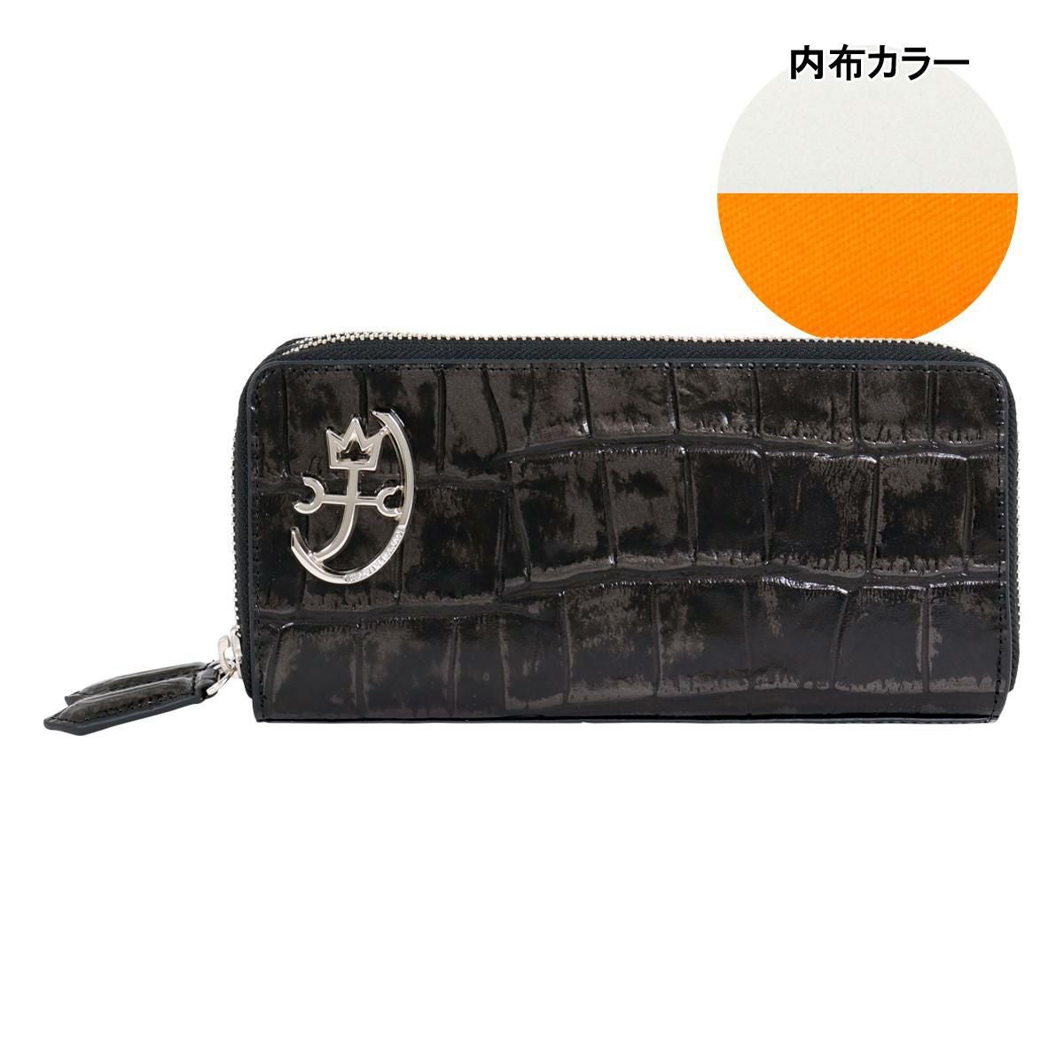 カステルバジャック 長財布 ラウンドファスナー ダブルファスナー 本革