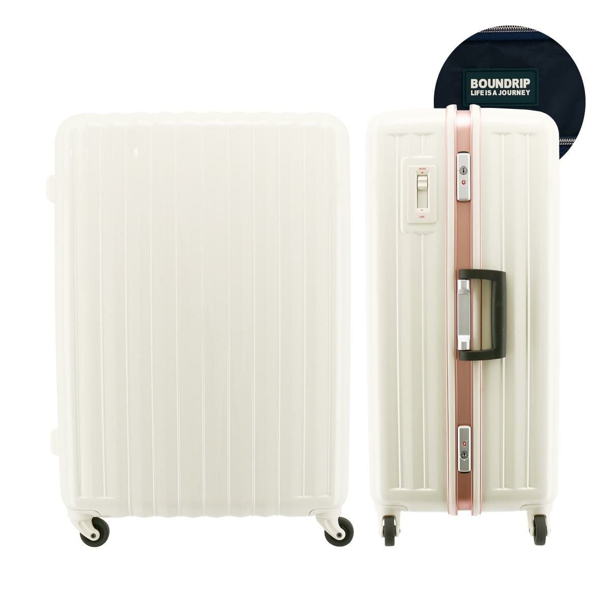 バウンドリップ スーツケース フレームシリーズ 105L 5kg BD88