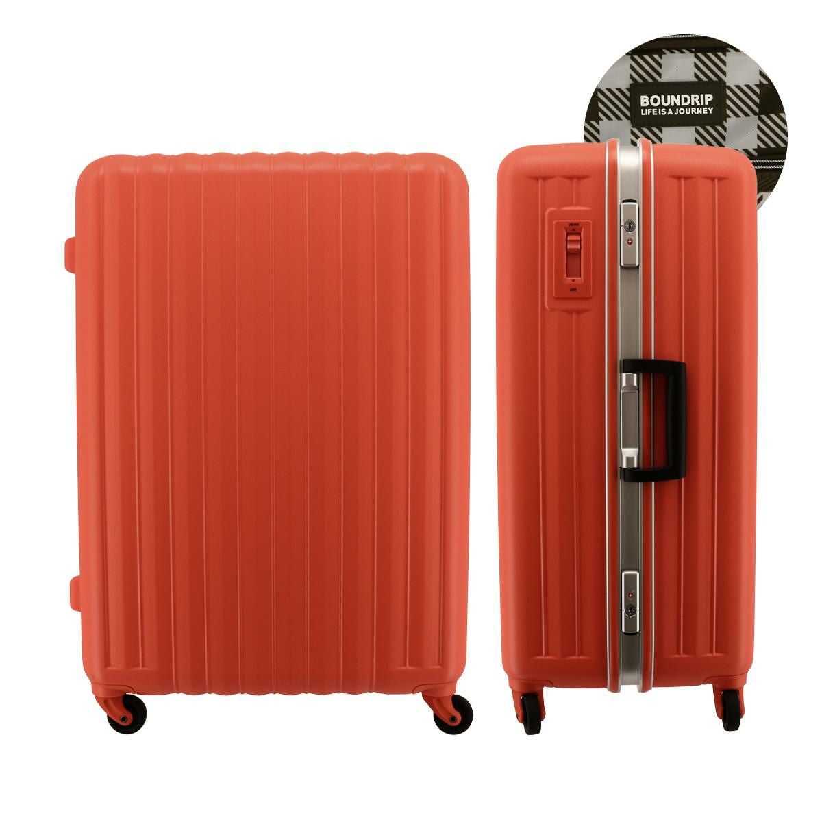 バウンドリップ スーツケース フレームシリーズ 105L 5kg BD88
