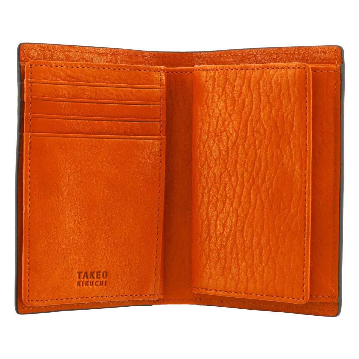 タケオキクチ セミ長財布 本革 コイン 730616 メンズ TAKEO KIKUCHI