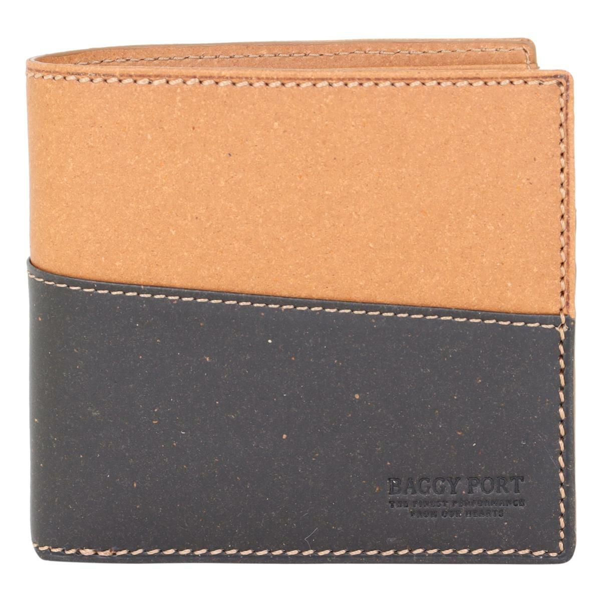 バギーポート 二つ折り財布 ZKM603 リサイクルレザー