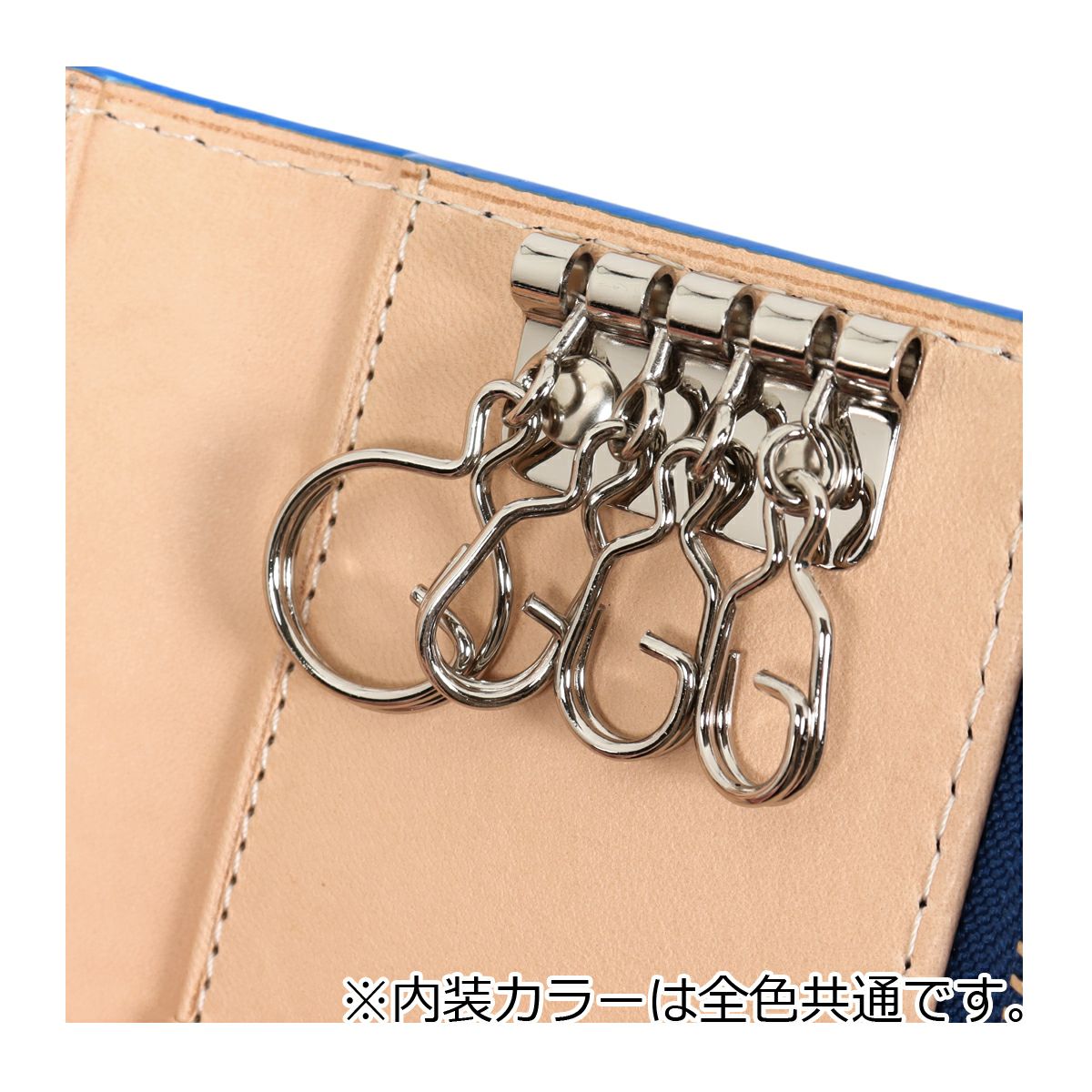 バギーポート キーケース 本革 藍染スムース メンズ ZYS093 BAGGY PORT