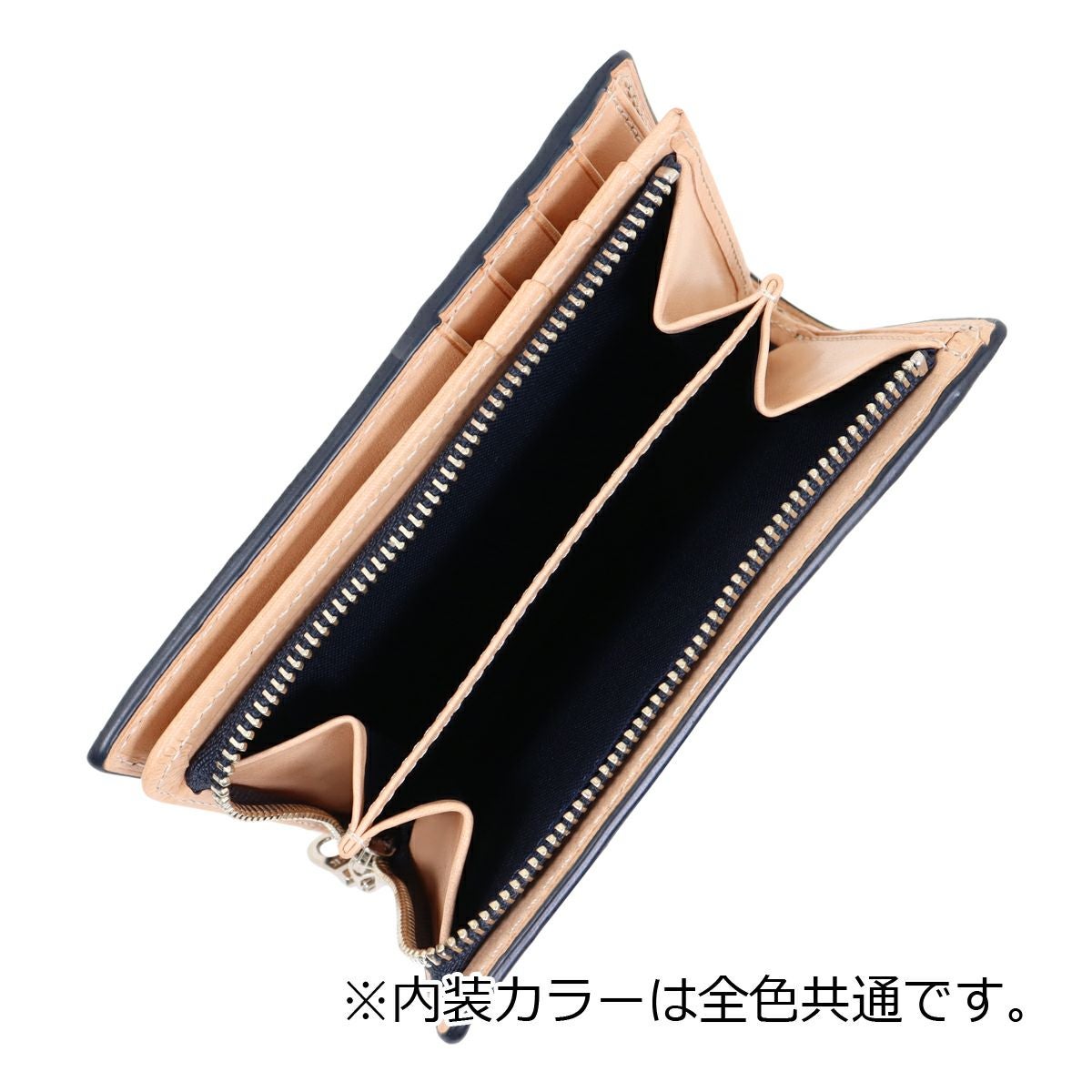 バギーポート ハーフウォレット 本革 藍染スムース メンズ ZYS096