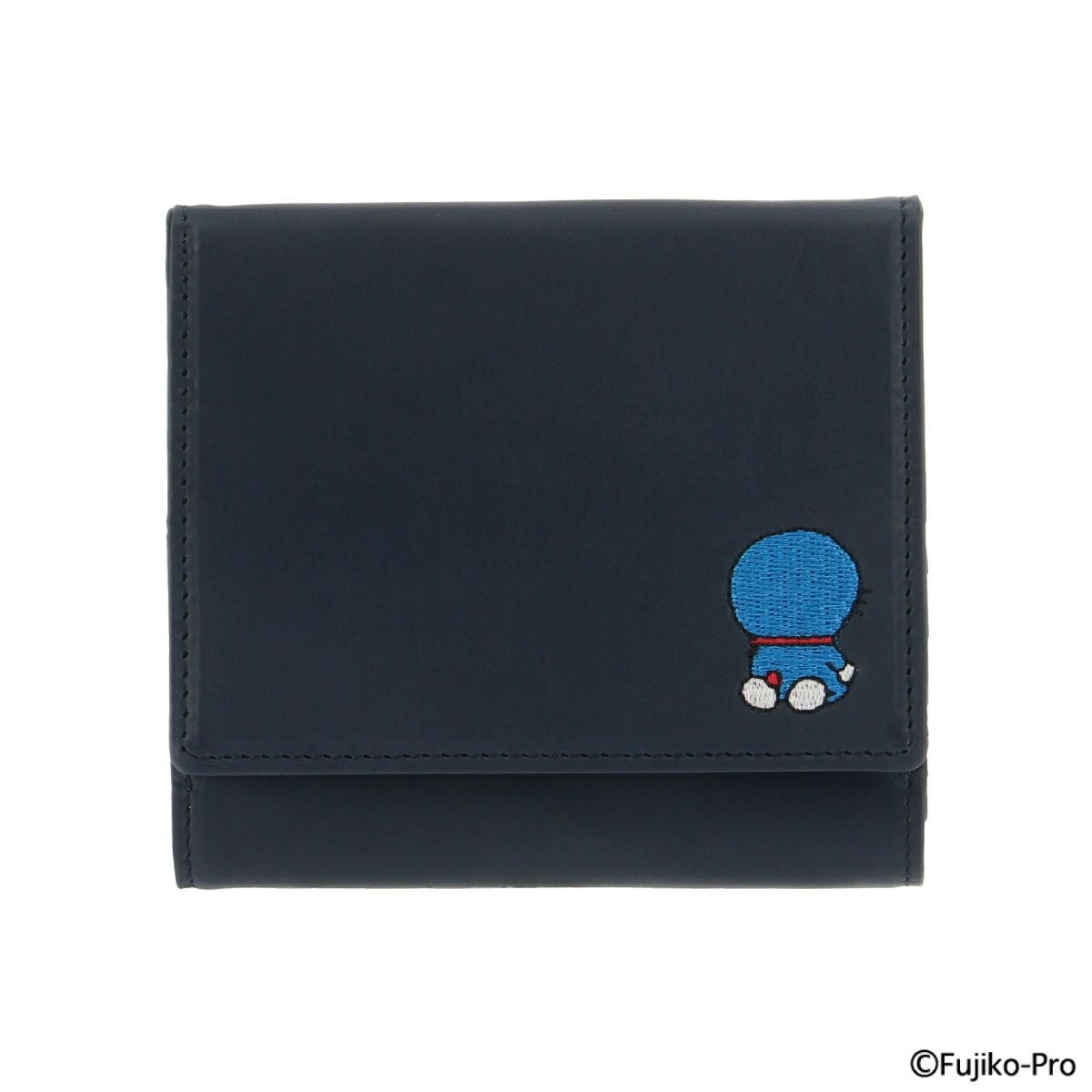 kissora（キソラ） と ドラえもんコラボ　三つ折り　牛革財布　グレー キソラ ドラえもん 三つ折り財布 ユニセックス KIDR-013 kissora
