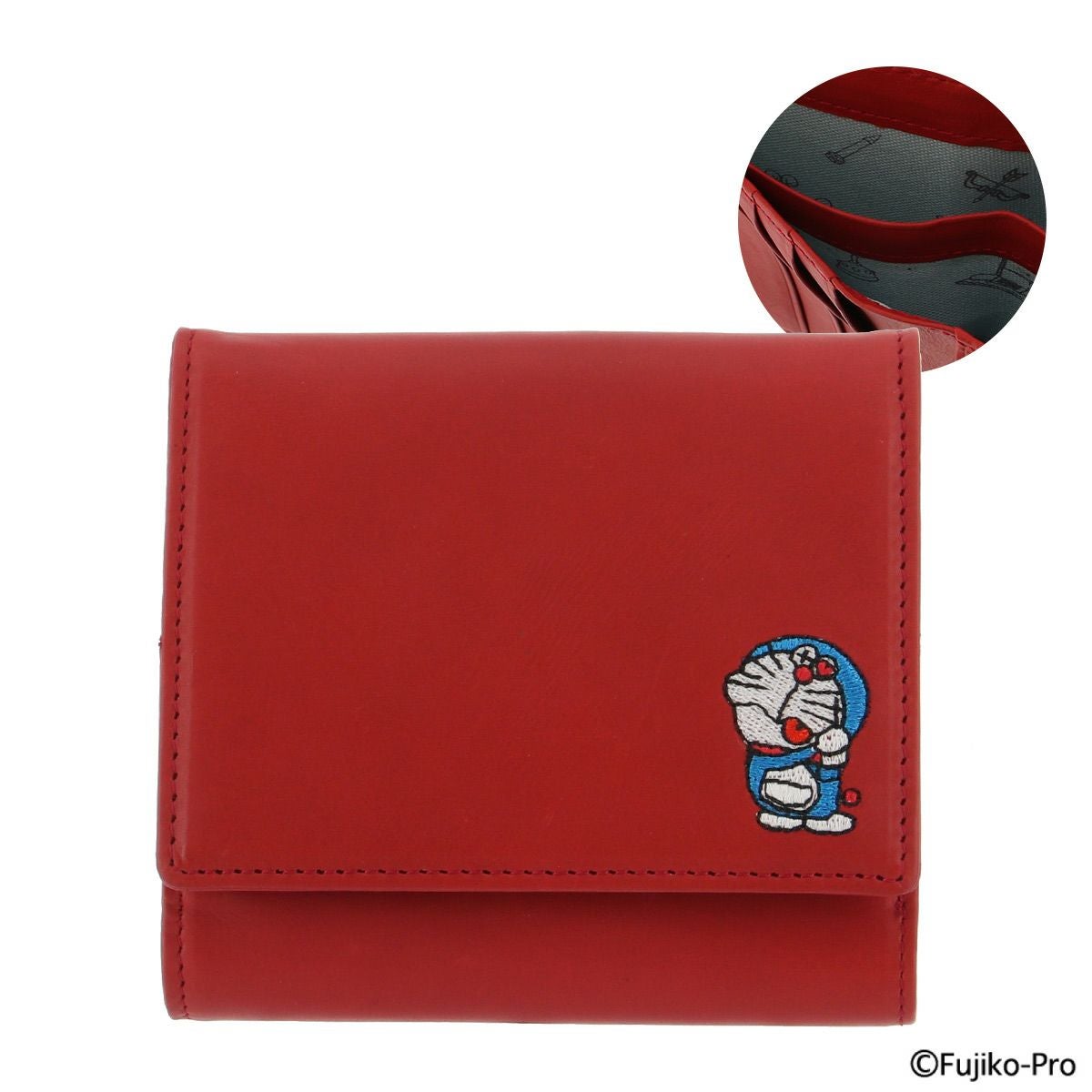 ドラえもん　二つ折り財布/kissora キソラ ドラえもん 二つ折り財布 レディース KIDR-003 kissora