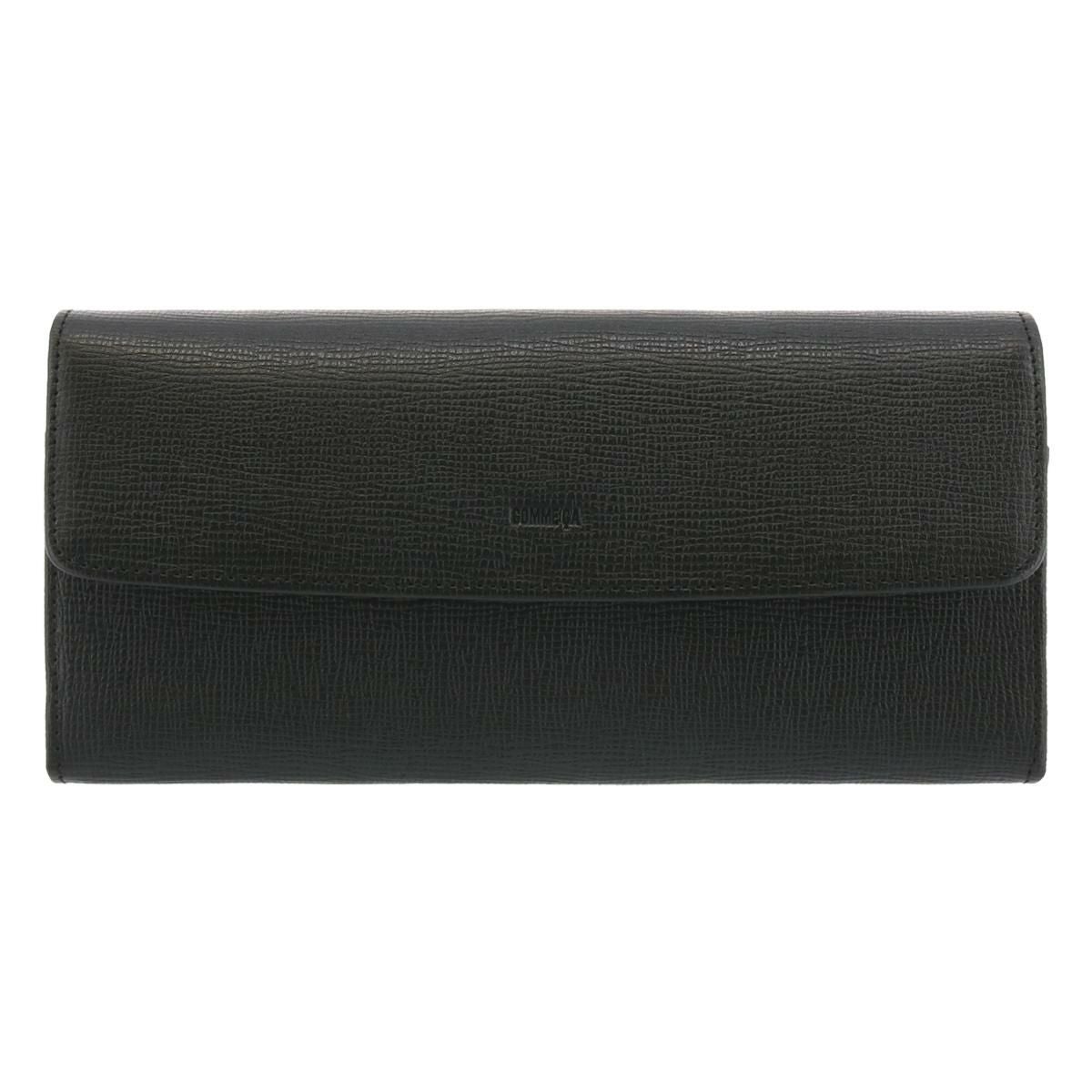 コムサ 長財布 かぶせ 本革 レザー シュリー 0074693 レディース COMME
