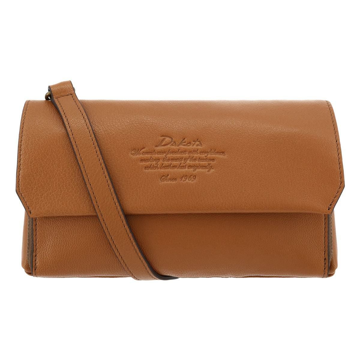 極美品！　Dakota　ダコタ　アミューズ　お財布ショルダー　革　２WAY Dakota（ダコタ） 3年保証＋プレゼント付 アミューズ お財布ショルダー