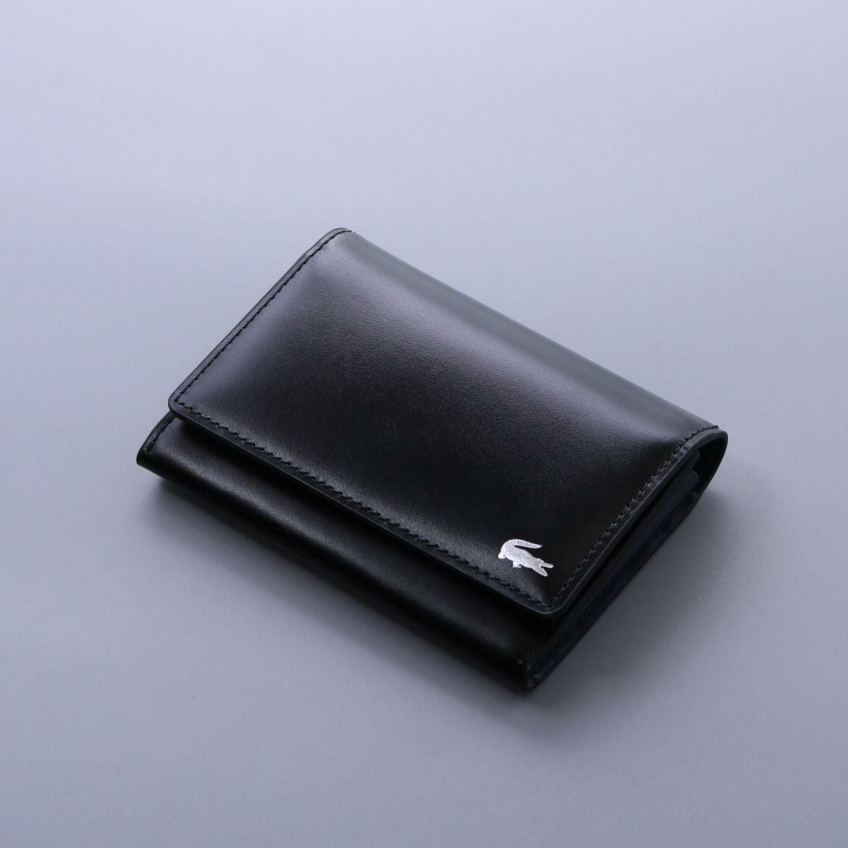 ラコステ 名刺入れ メンズプレミアム NH1103K LACOSTE カードケース