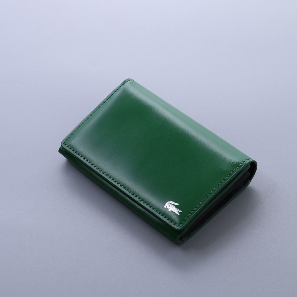 ラコステ 名刺入れ メンズプレミアム NH1103K LACOSTE カードケース