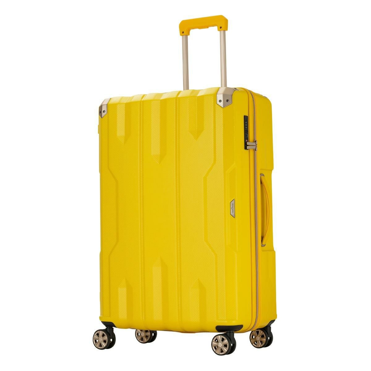スーツケース　109リットル　ポリカーボネート100％　イエロー レジェンドウォーカー スーツケース 100L 69cm 4.6kg SPATHA 5109-69