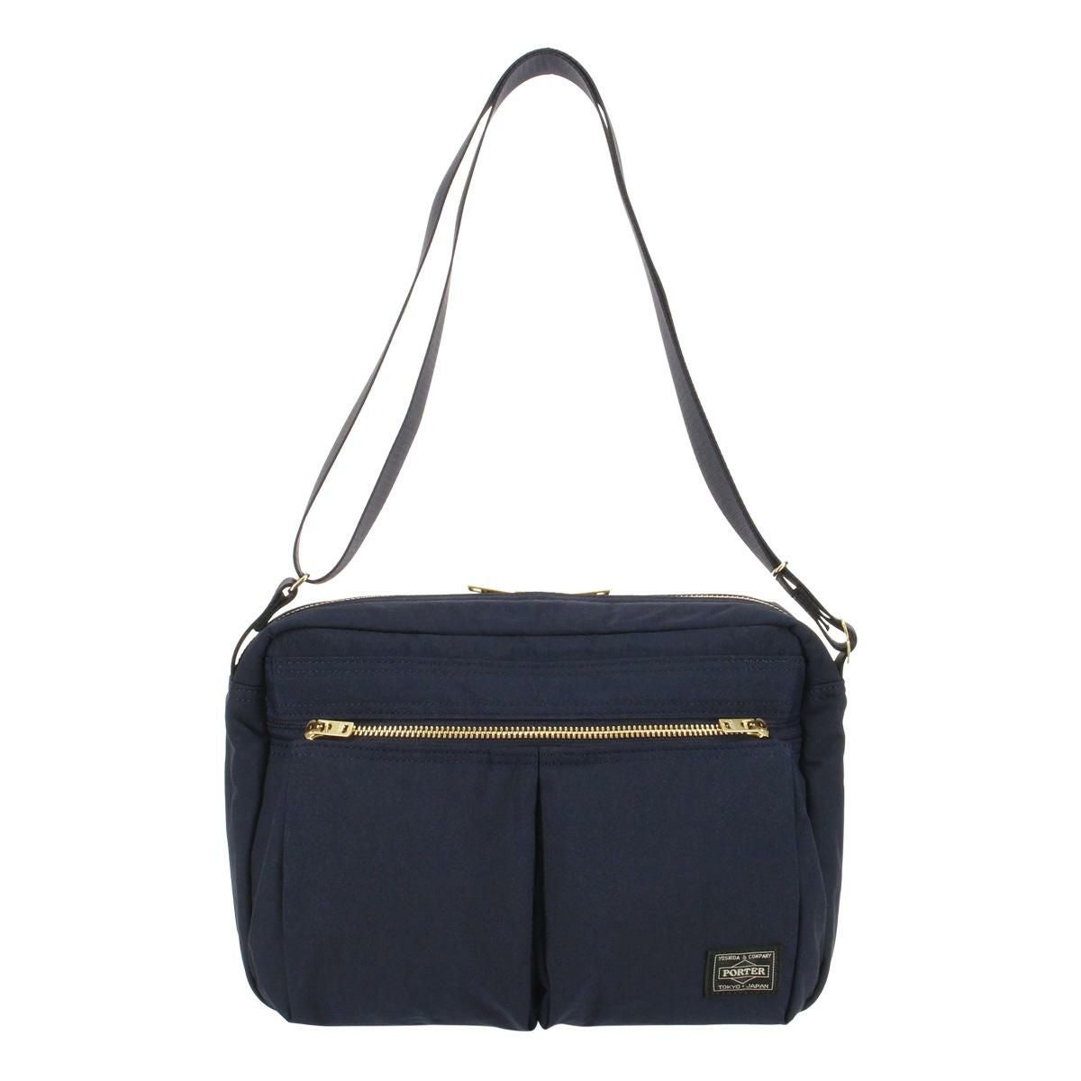 美品　ポーター　PORTER　ドラフト　ショルダーバッグ　ボディバッグ　紺 ポーター PORTER ポーター ドラフト ショルダーバッグ 656ー06175 吉田