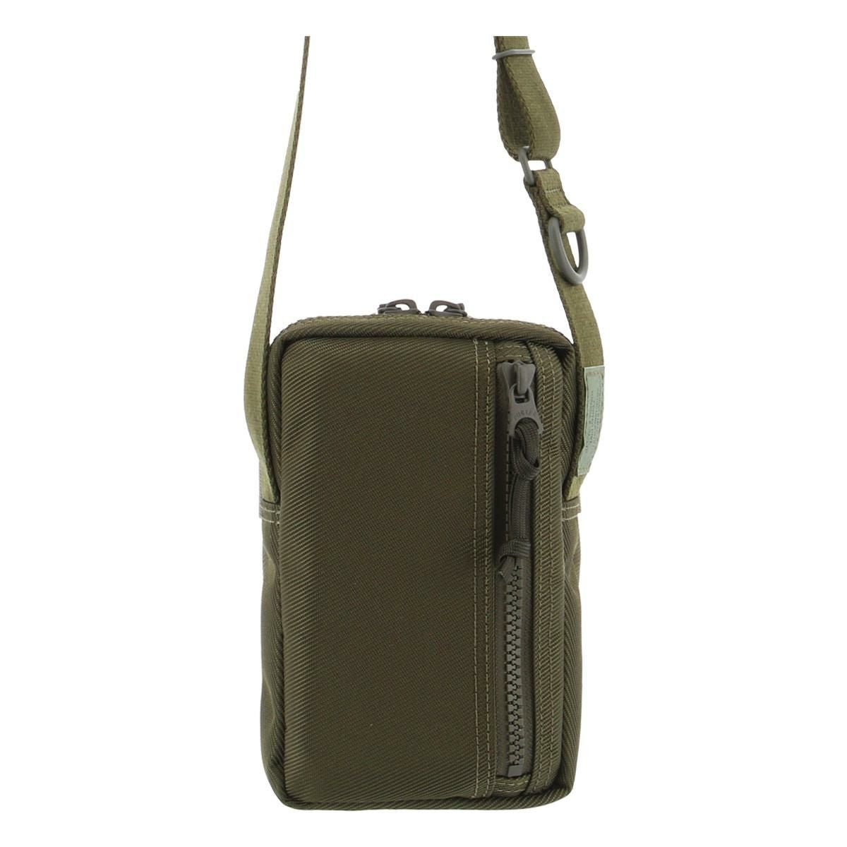 PORTER×Sac’sBAR☆ショルダーバッグ♪カーキ×茶 ポーター ユニット ショルダーバッグ 784-05466 PORTER UNIT 吉田