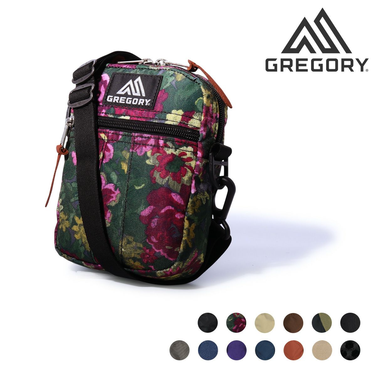GREGORY ヒョウ柄 ボディバッグ GREGORY（グレゴリー） ウエストバッグ トゥルー レオパード テール