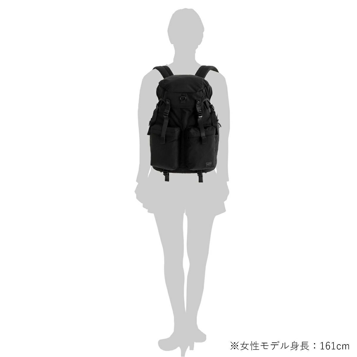 ★美品★ ポーター センシズ アルファゲル ブリーフケース リュック ブラック αGEL GRIP(アルファゲル グリップ) 2WAY BRIEFCASE | 吉田カバン
