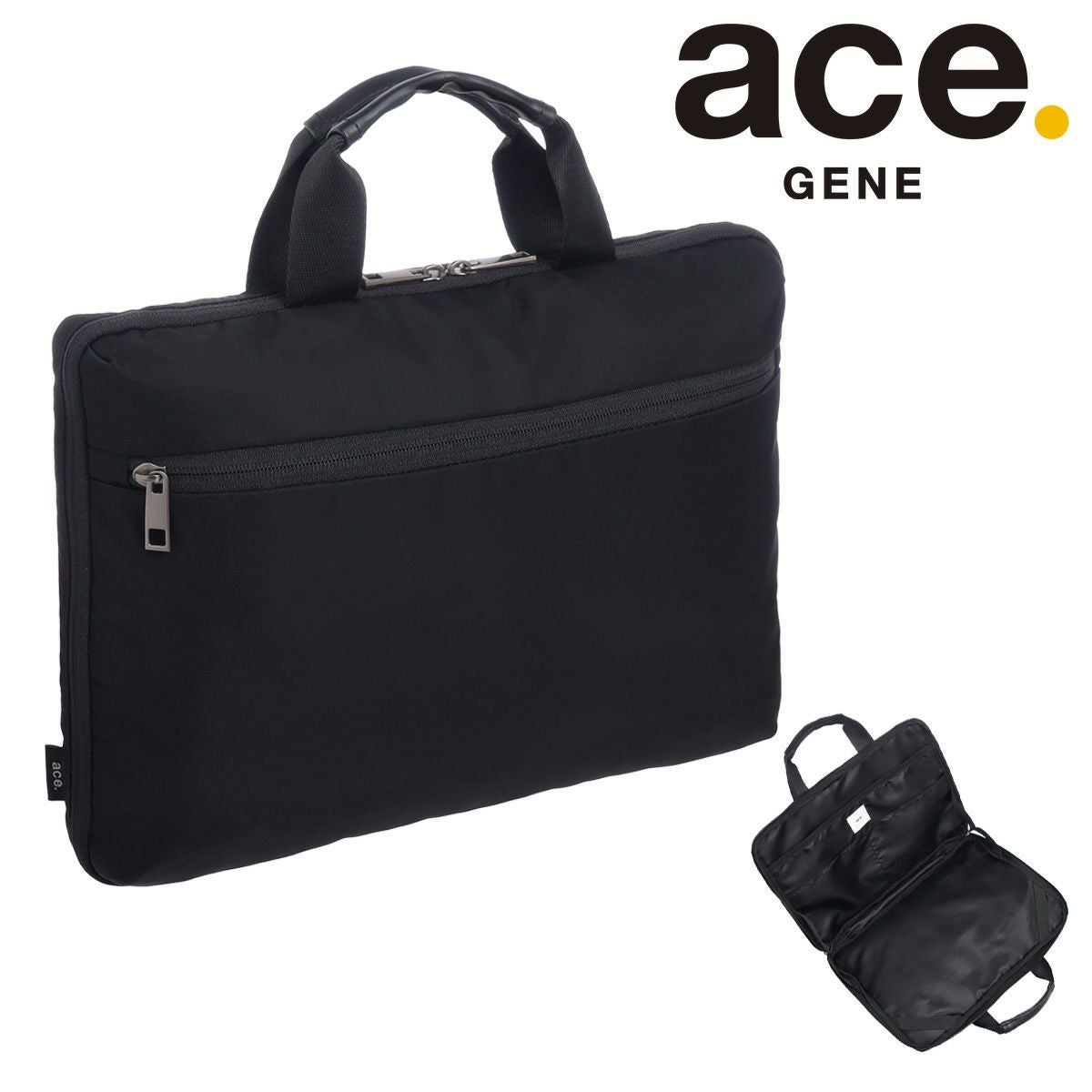 ace. GENE 2WAY ビジネスバッグ 13インチPC収納 ブラック Ace（エース） エースジーン ace.GENE 2WAY ビジネスバッグ バッグ A4
