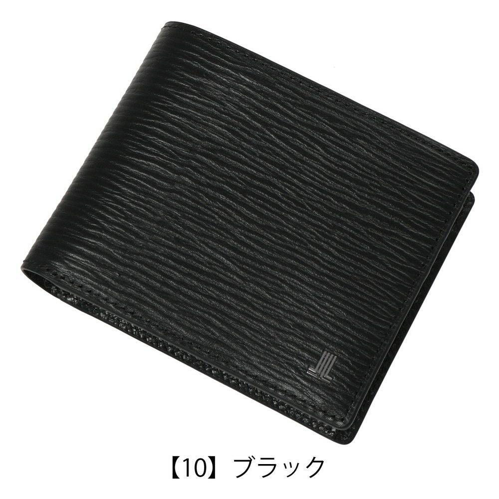ランバンコレクション 二つ折り財布 牛革 メンズ レイン JLMW2BS2