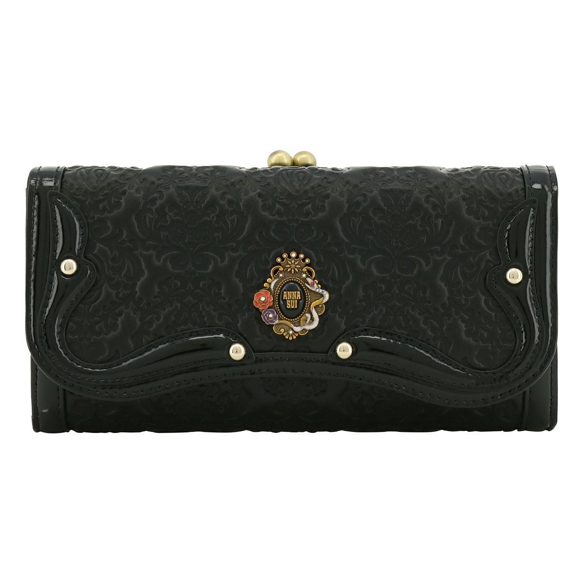 アナスイ 長財布 がま口 本革 レディース セルパン 316110 ANNA SUI