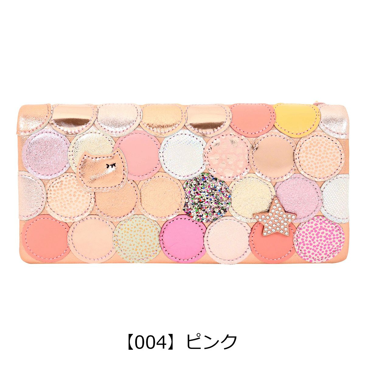 ツモリチサト キャリー 長財布 かぶせ 本革 tsumori chisato CARRY
