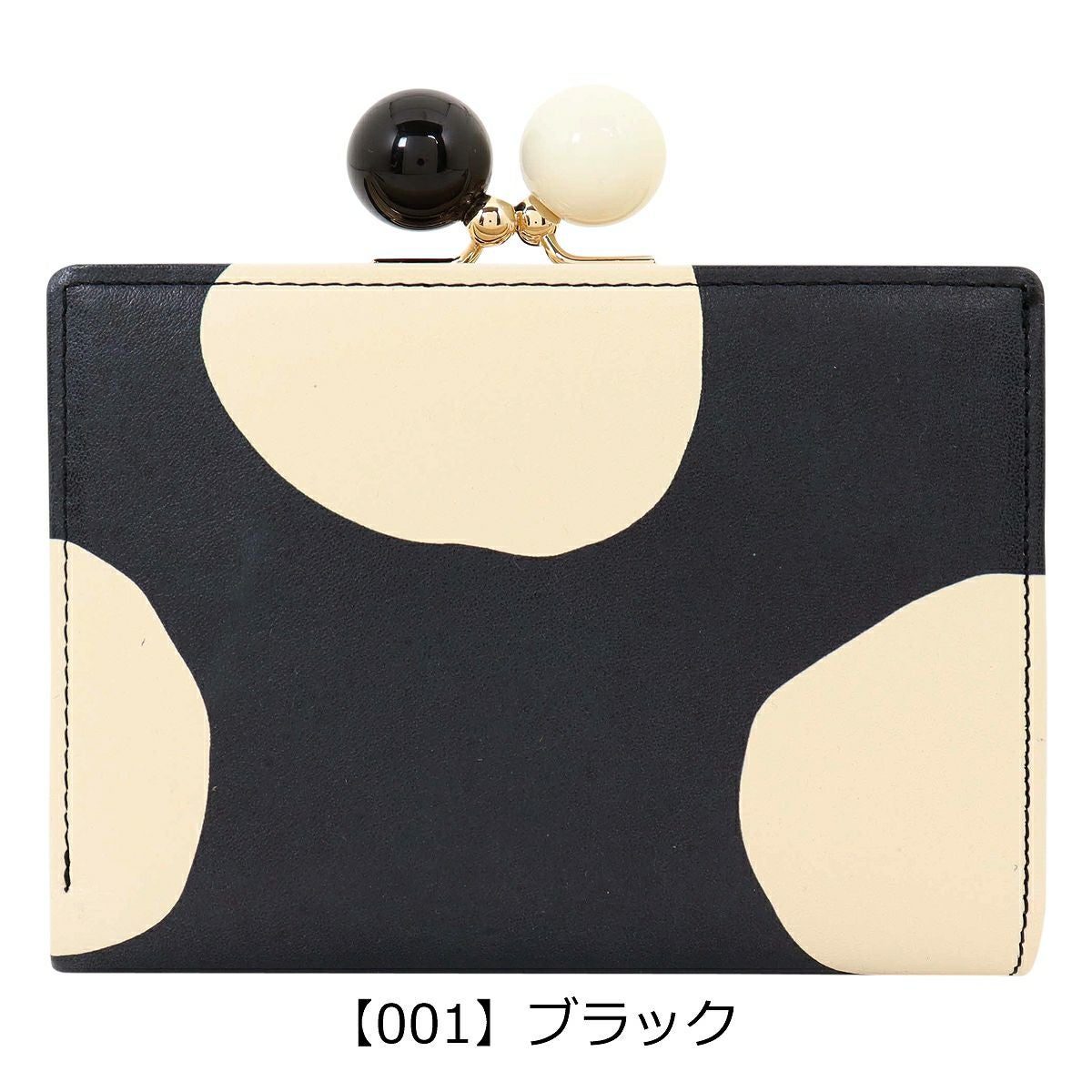 ツモリチサト キャリー 二つ折り財布 がま口 本革 tsumori chisato