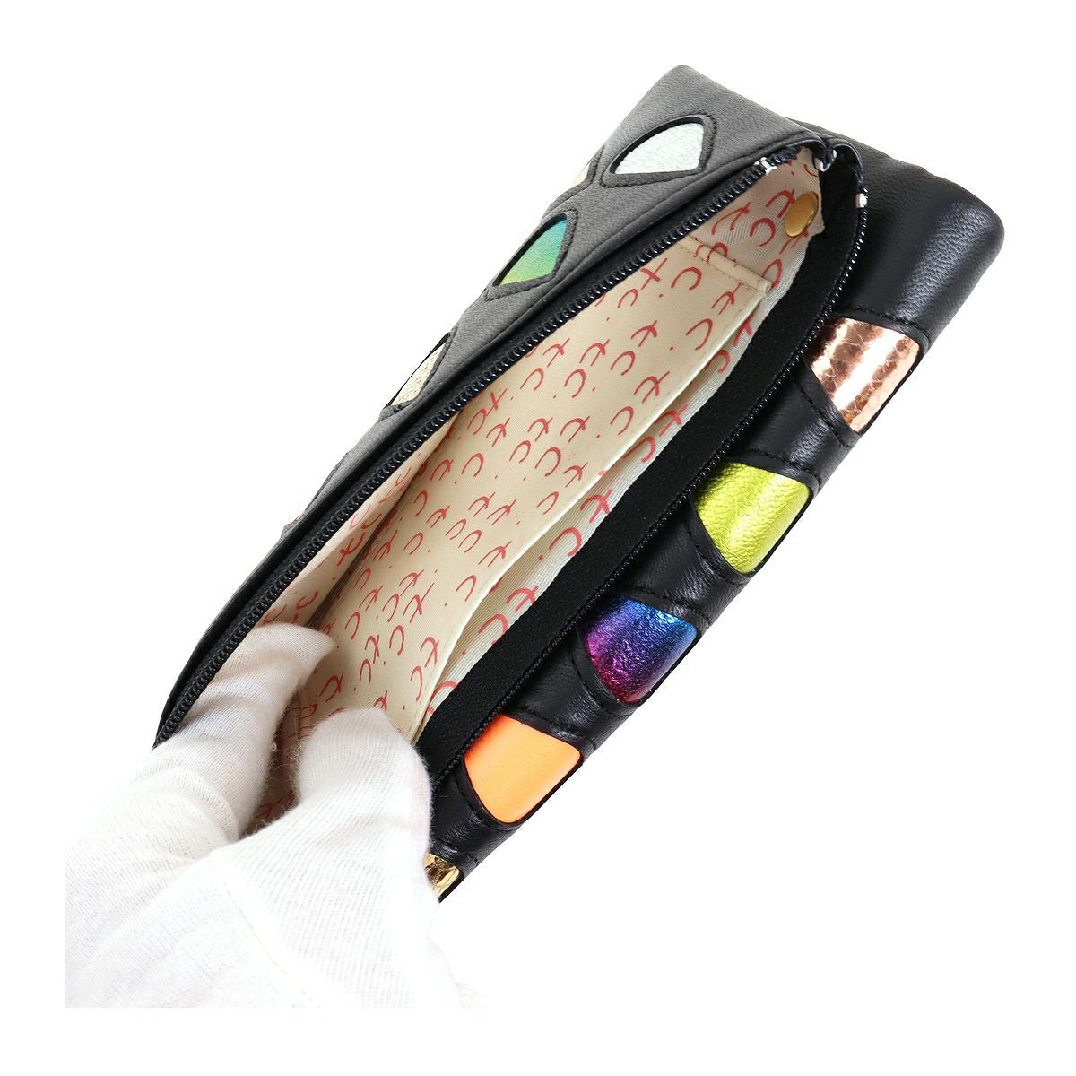 ツモリチサト キャリー 長財布 かぶせ 本革 tsumori chisato CARRY