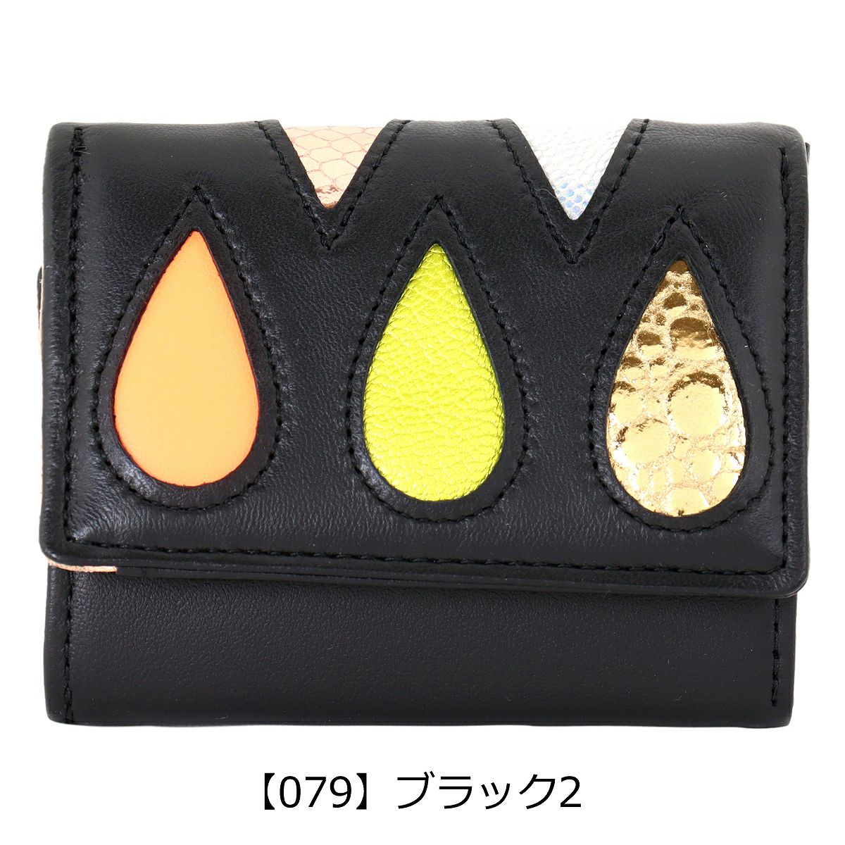 ツモリチサト キャリー 三つ折り財布 本革 tsumori chisato CARRY