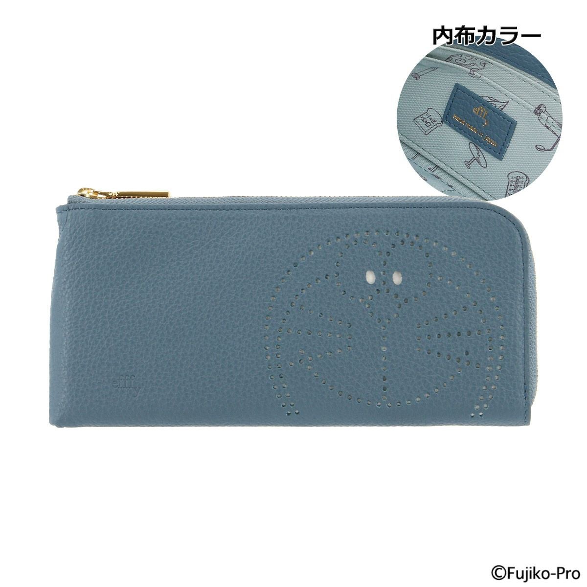 ドラえもん エフィー 長財布 L字ファスナー レディース CLB3-03 efffy