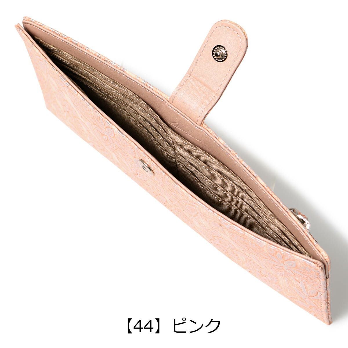 アルカン 長財布 薄型 本革 レディース クレア 1412-708 日本製 ARUKAN
