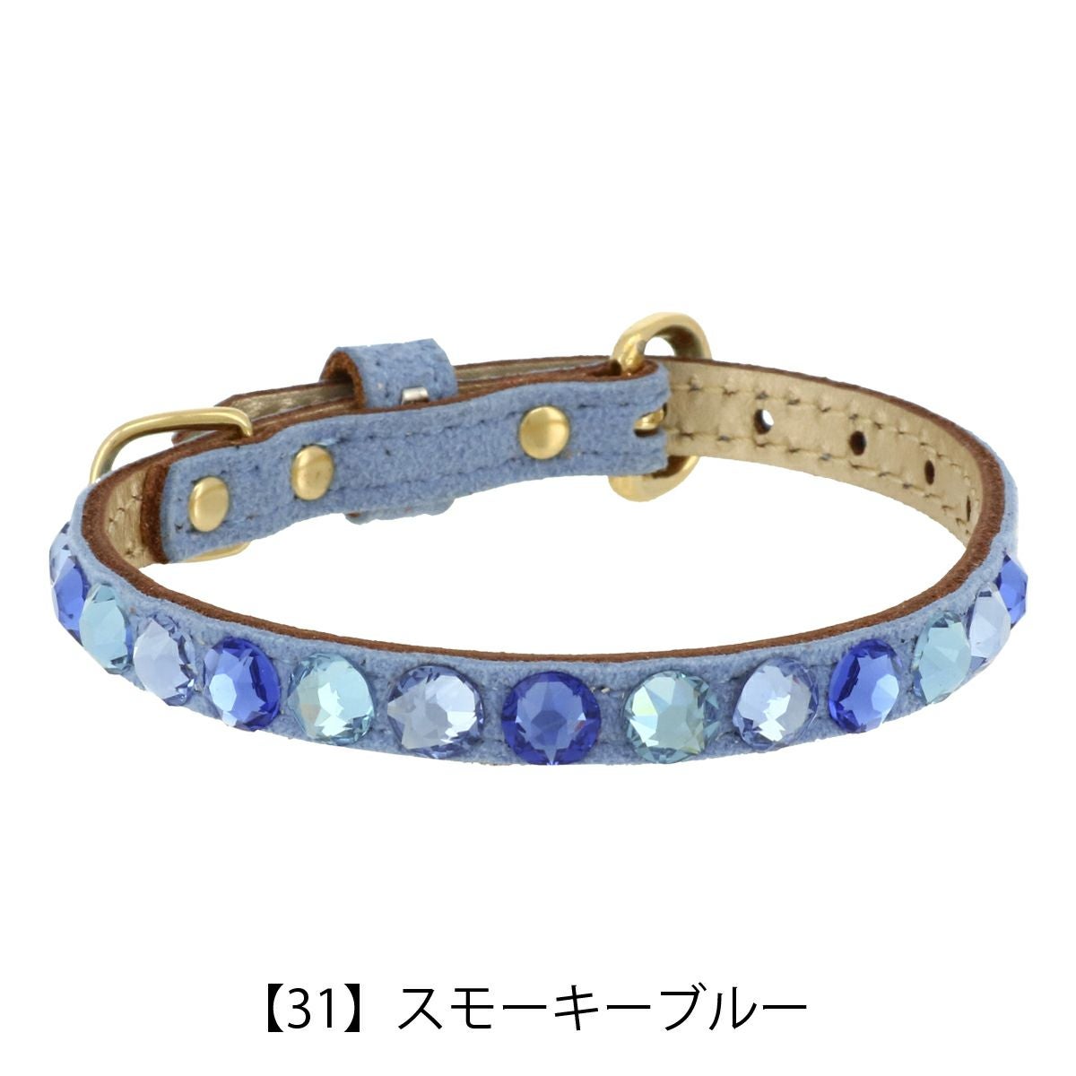 リュクスバーディ 首輪 犬用 Sサイズ 小型犬 日本製 本革 Luxebirdie
