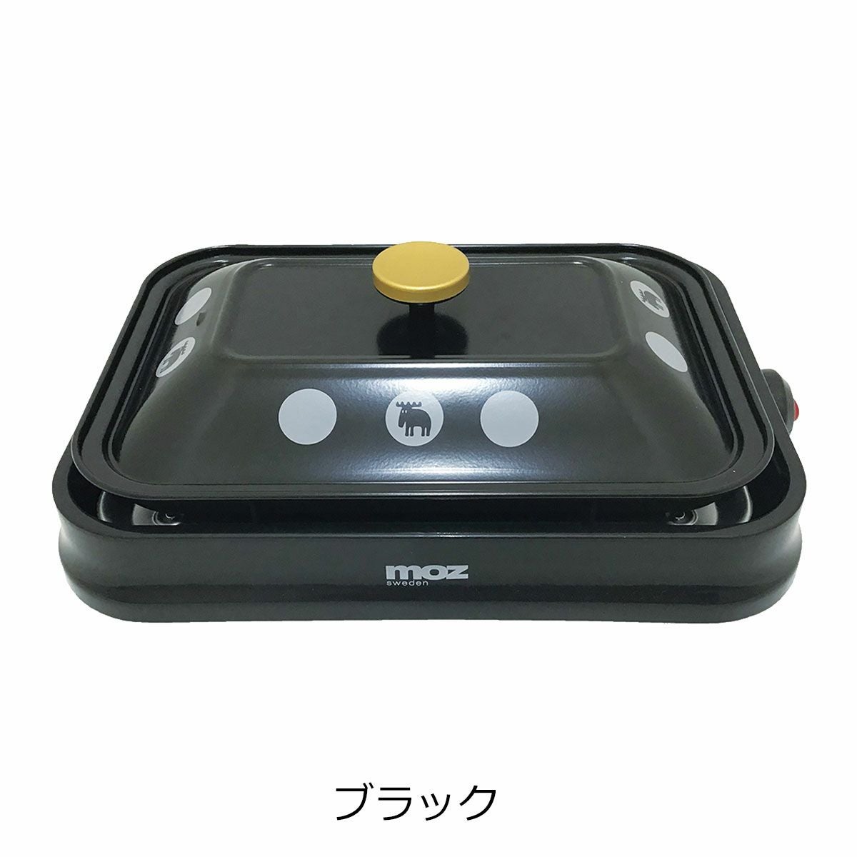 モズ 3WAY ホットプレート EF-LC32 moz | 3枚 焼肉 たこ焼き 蓋付き