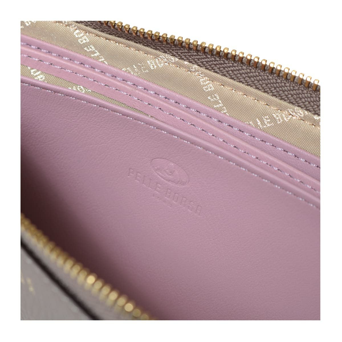 10％クーポンペレボルサ 財布 長財布 PELLE BORSA PELLE BORSA レザー
