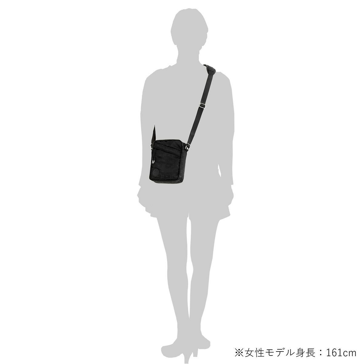 POTR モノグラム バーティカル ショルダーバッグ 998-19805POTR