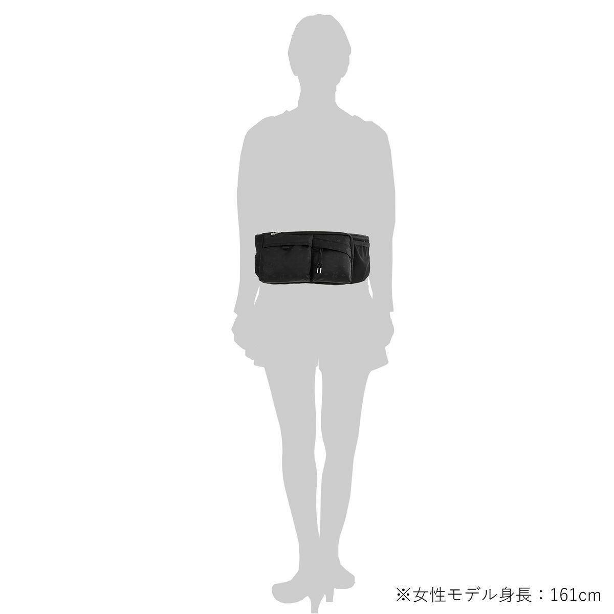POTR モノグラム ウエストバッグ 998-19807POTR MONOGRAM | ウエスト