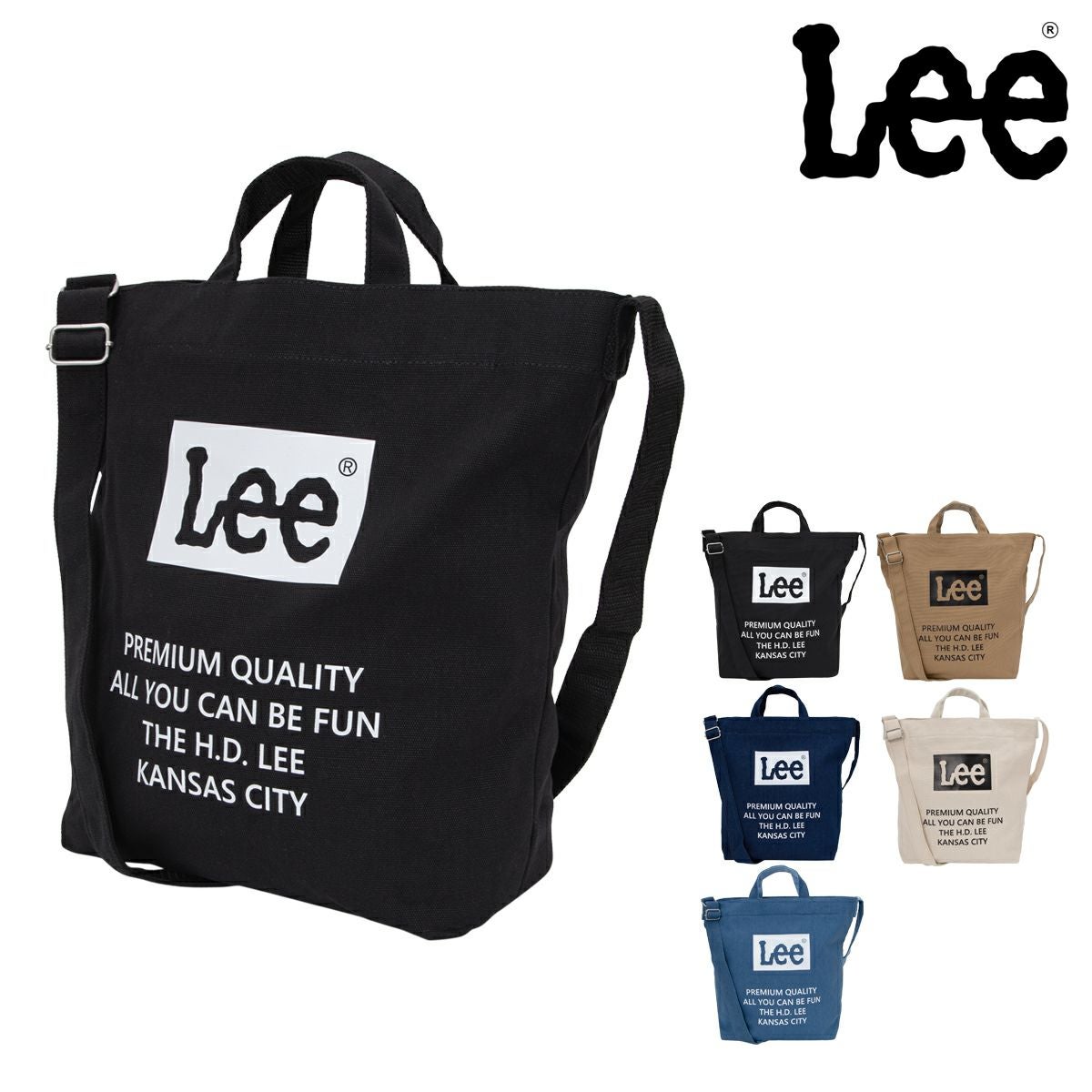 Lee トートバッグ 2WAY 320-800 リー 帆布 メンズ レディース | トート