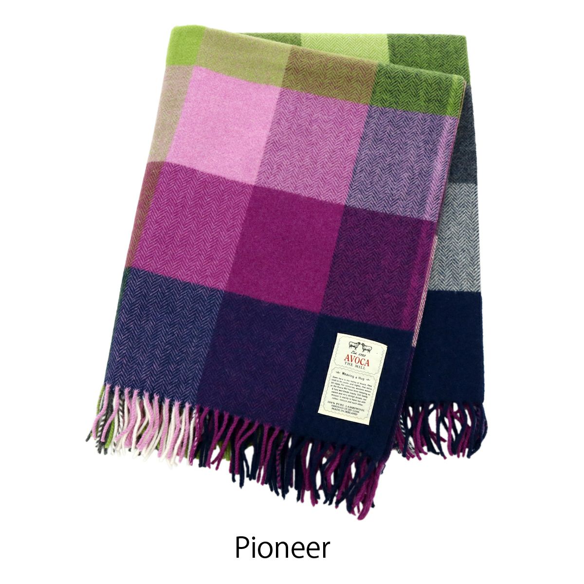 アヴォカ マフラー 大判 スカーフ LAMBSWOOL THROWS レディース AVOCA
