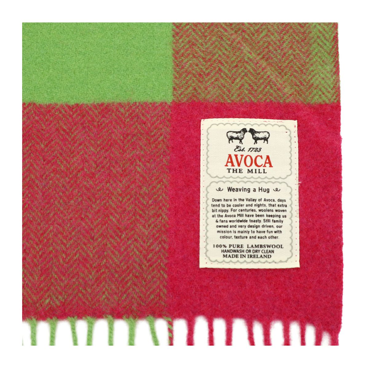 アヴォカ マフラー 大判 スカーフ LAMBSWOOL THROWS レディース AVOCA