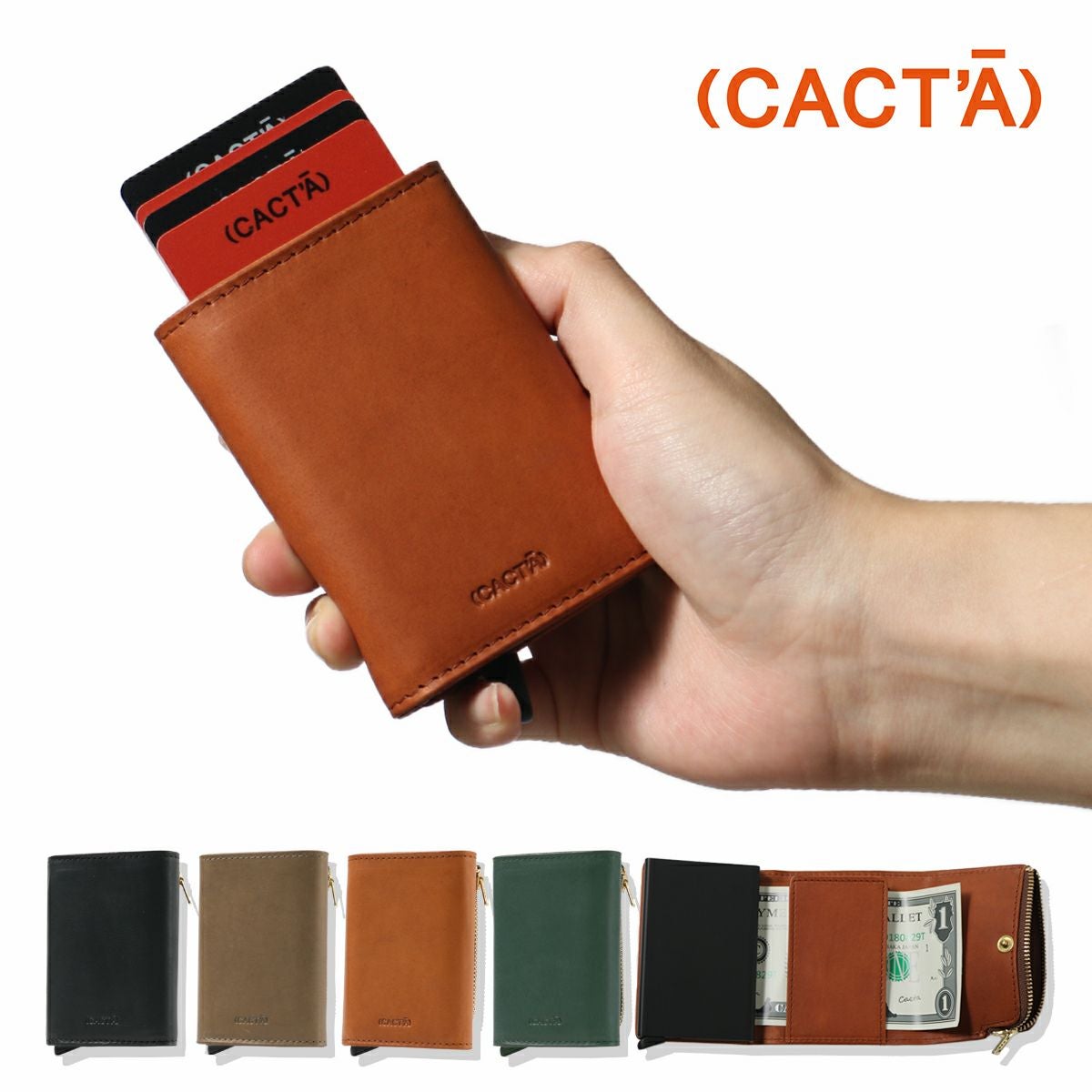 カクタ 三つ折り財布 PAYMENT HUNTER WALLET -ELBAMATT- 2022 メンズ