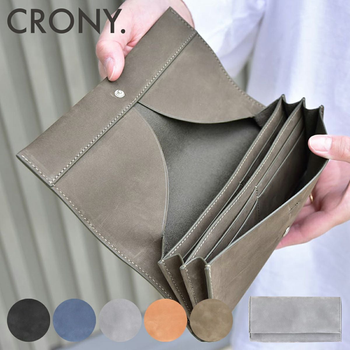 クルニー 長財布 テイタム メンズ レディース CR-00013 CRONY. Tatum