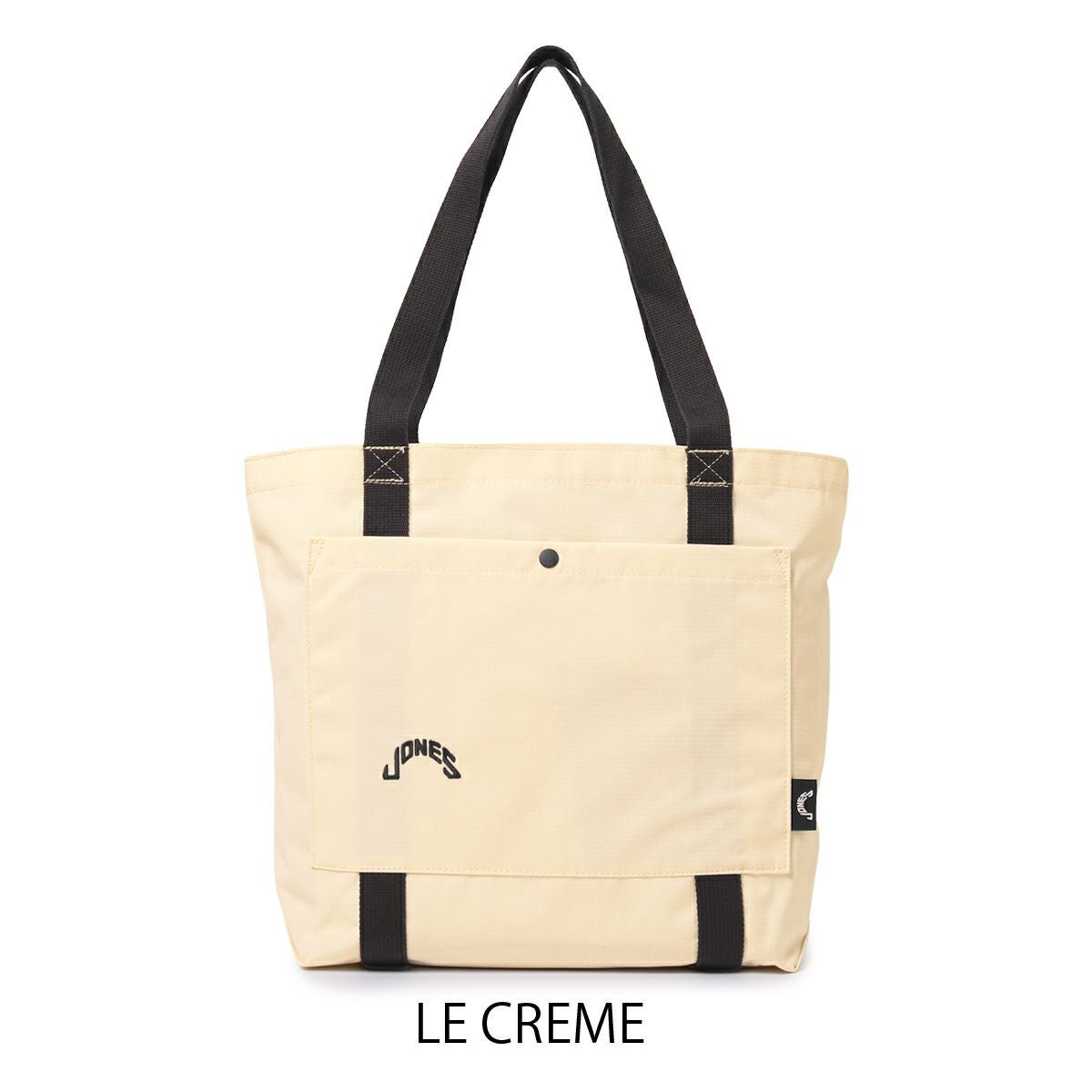 JONES トートバッグ ベージュ・ホワイト ジョーンズ ゴルフ トートバッグ ロゴ入り A4 メンズ JONES GOLF Tote